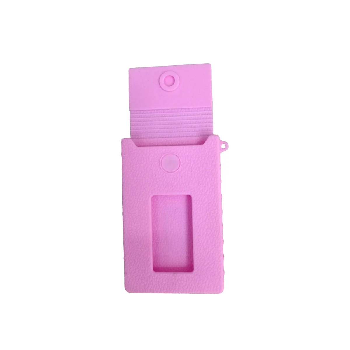 Silicone Business Card Wallet With Magnetic Flap 1