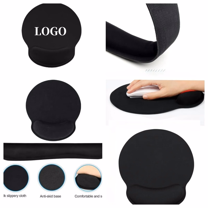 Ergonomic Mouse Pad with Gel Wrist Rest Desk Mat