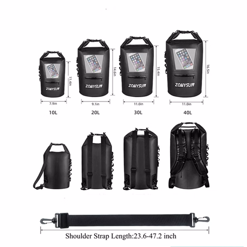 20L Dry Bags With Phone Window