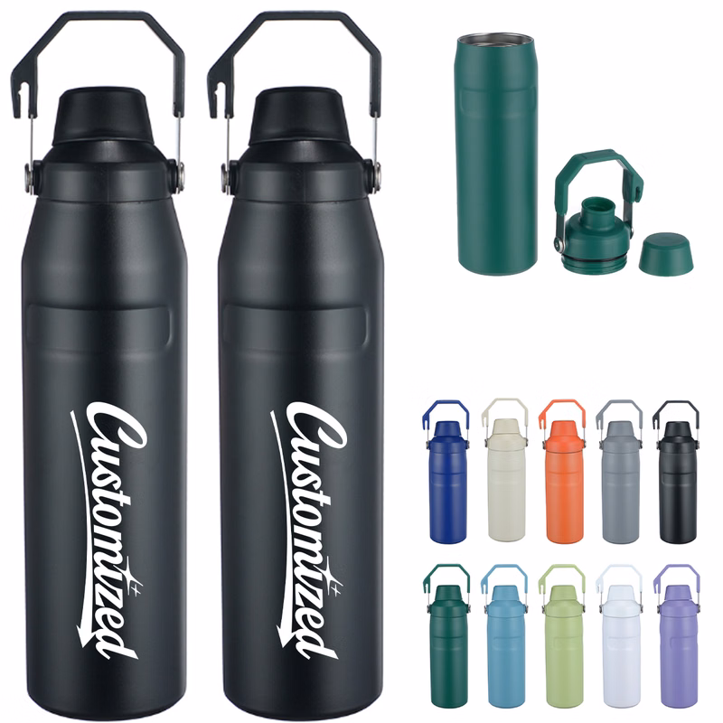 18oz Stainless Steel Sports Bottle