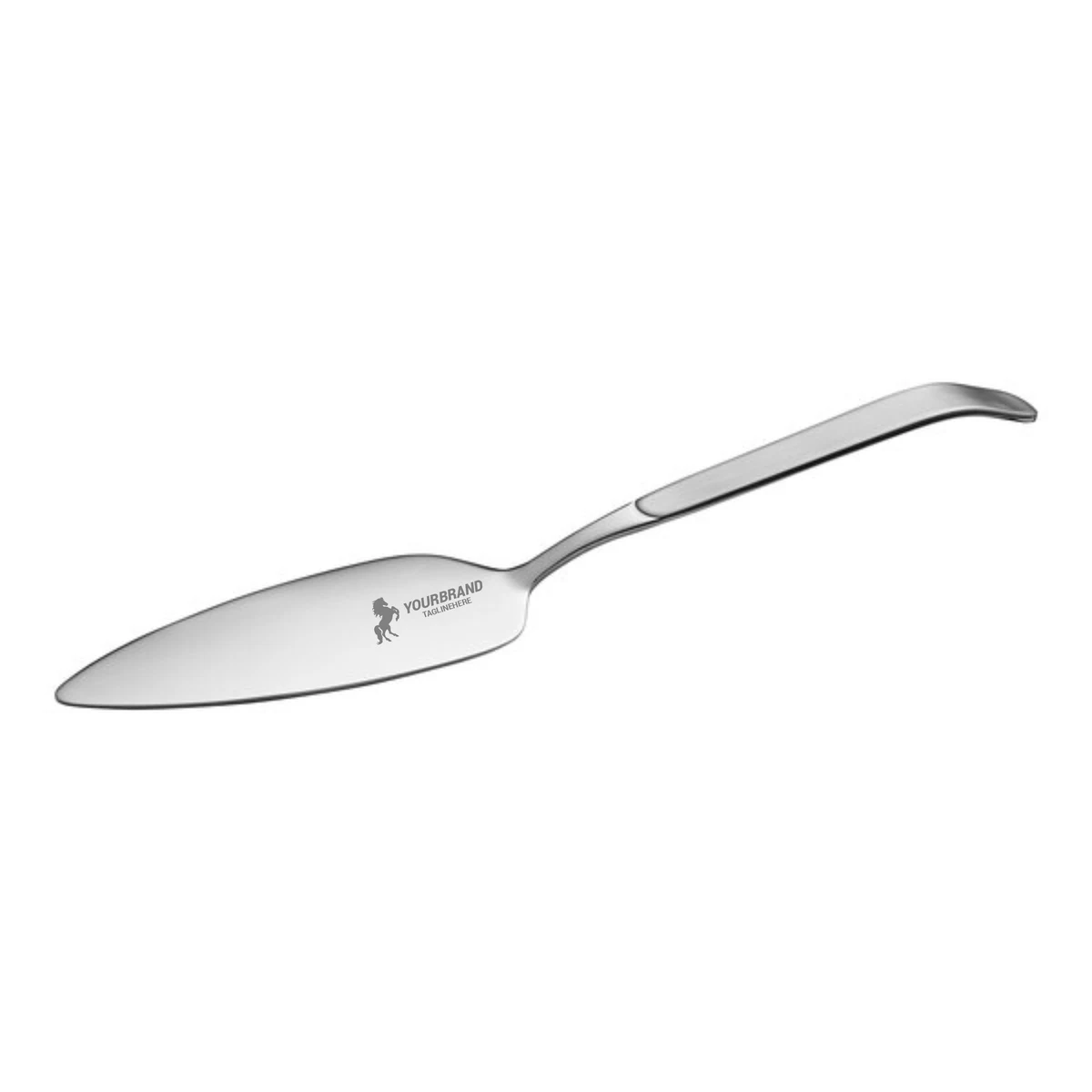 10 7/8" 18/8 Stainless Steel Extra Heavy Weight Cake Server 1