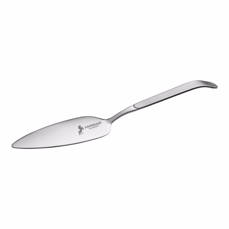 10 7/8" 18/8 Stainless Steel Extra Heavy Weight Cake Server