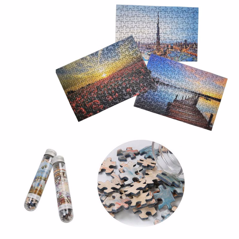 150pcs Custom Puzzle In A Test Tube