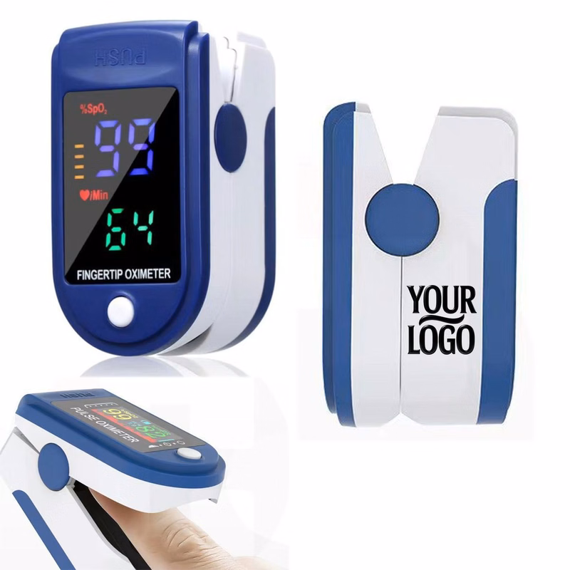 LED Fingertip Pulse Oximeter AAA Battery Powered