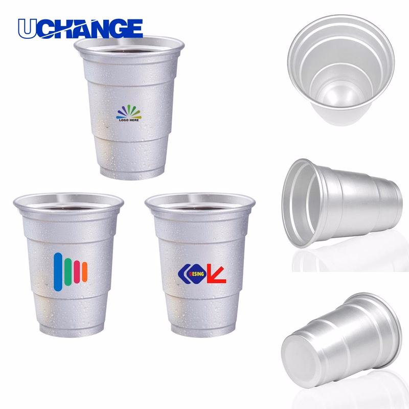 Aluminum Cup Container for Events (16 oz)