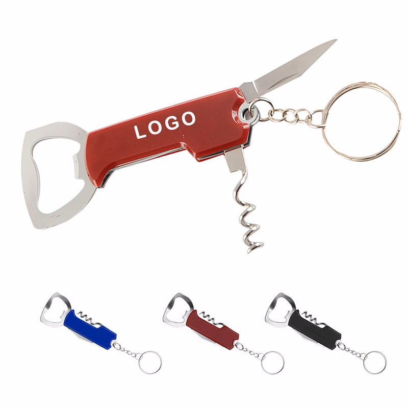Multifunction Keychain Wine And Beer Opener