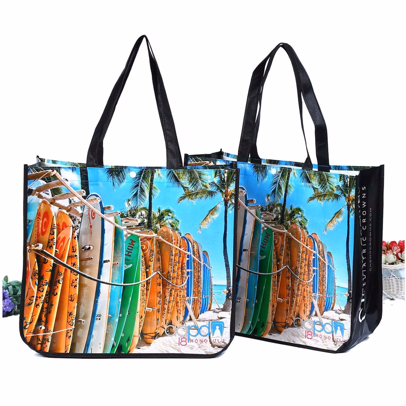 Laminated Shopping Tote