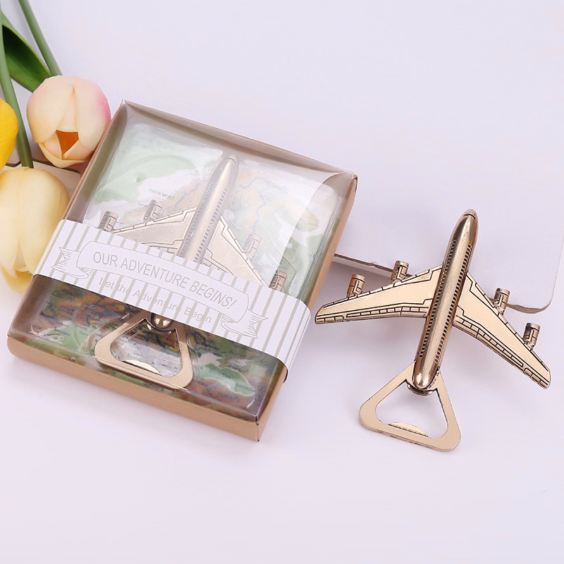 Airplane Bottle Opener with Gift Box
