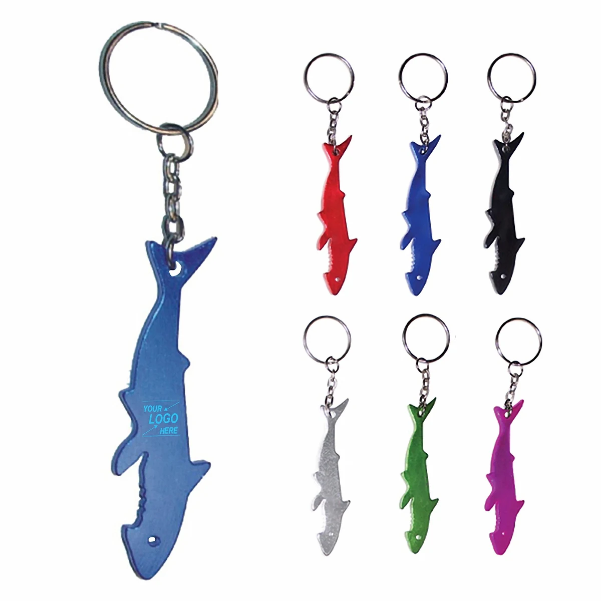 Shark Design Keychain Bottle Opener 1
