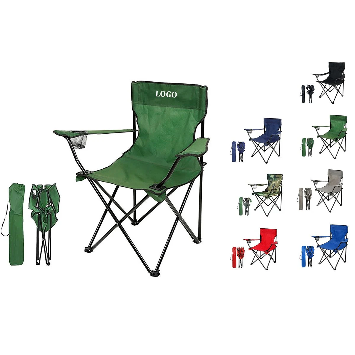 Folding Camping Chair With Carrying Bag 1