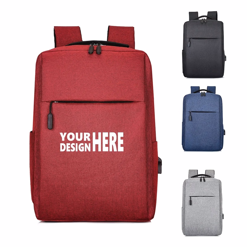 Customizable Oxford Business Laptop Backpack with USB