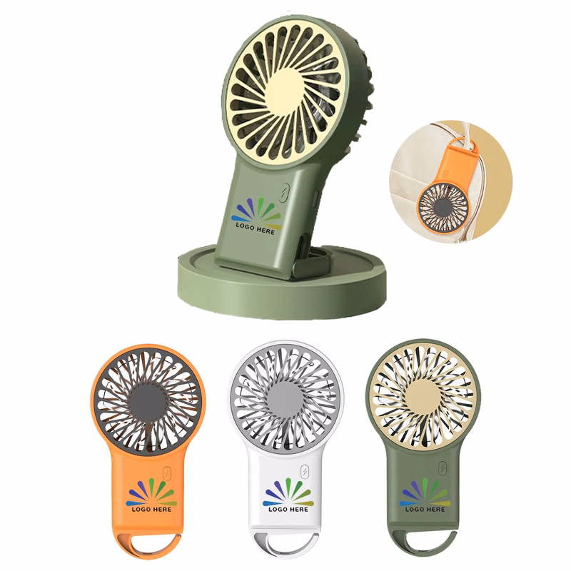 5V 600mAh USB Portable Handheld Fan Hiking Buckle