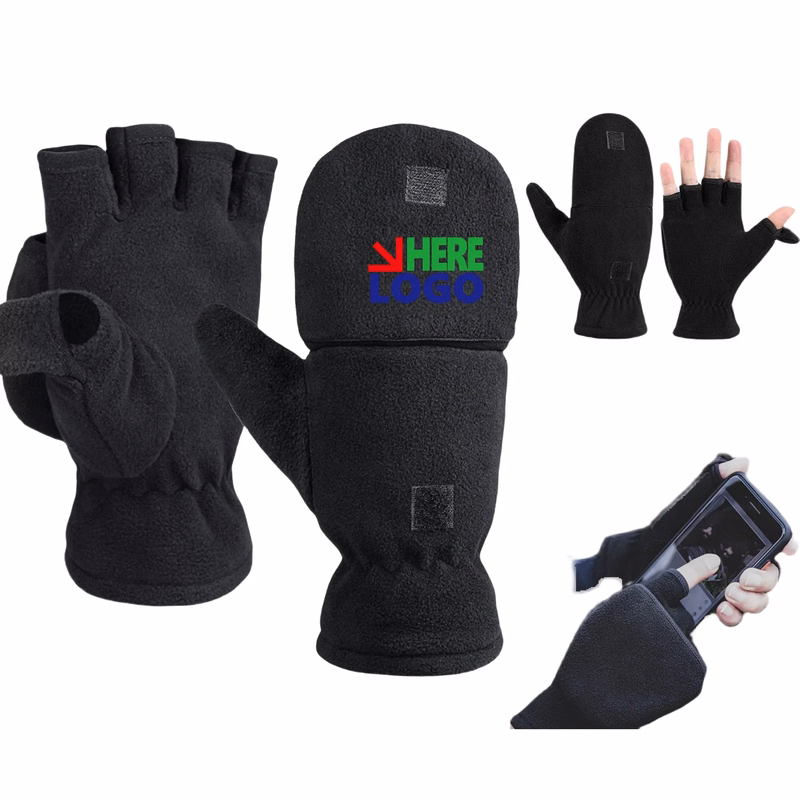 Cozy Clamshell Fleece Autumn Gloves MOQ20