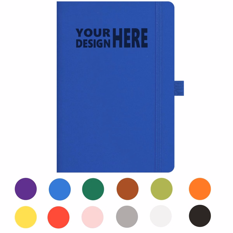 A6 Pu Pocket Notebook With Elastic Band