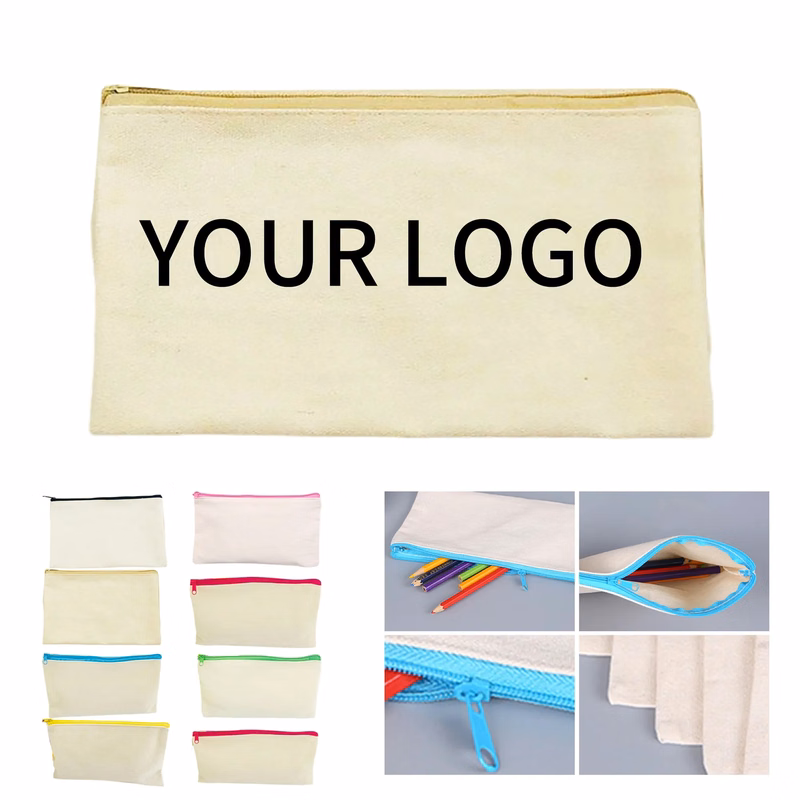 Canvas Cosmetic Bag