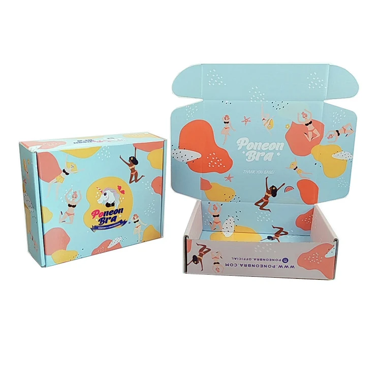 Custom Printed Corrugated Display Mailer Box 1