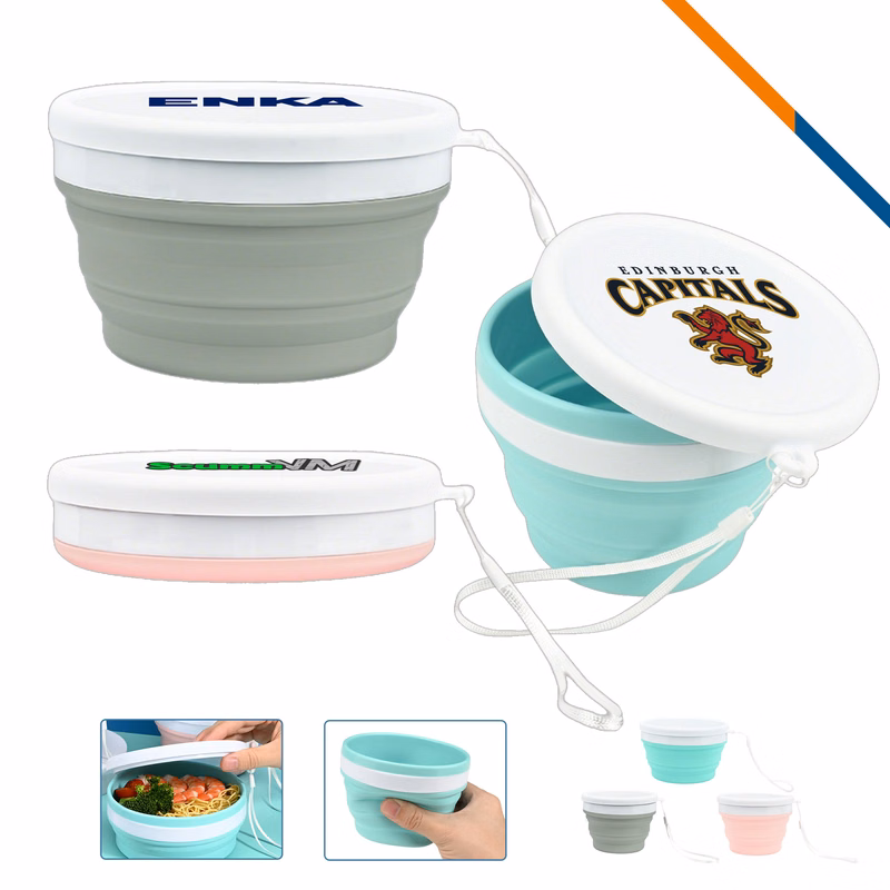 RollBite Collapsible Silicone Lunch Box