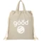 Recycled 5oz Cotton Drawstring Bag 1