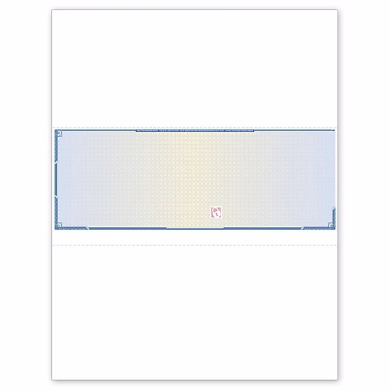Security Middle Blank Laser Check