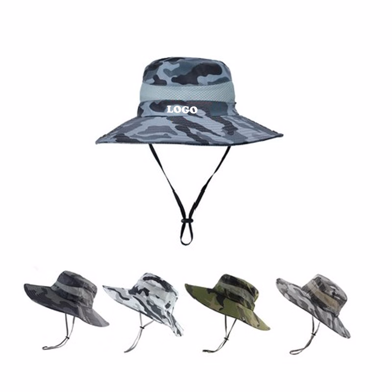 Camouflage Bucket Sun Hat