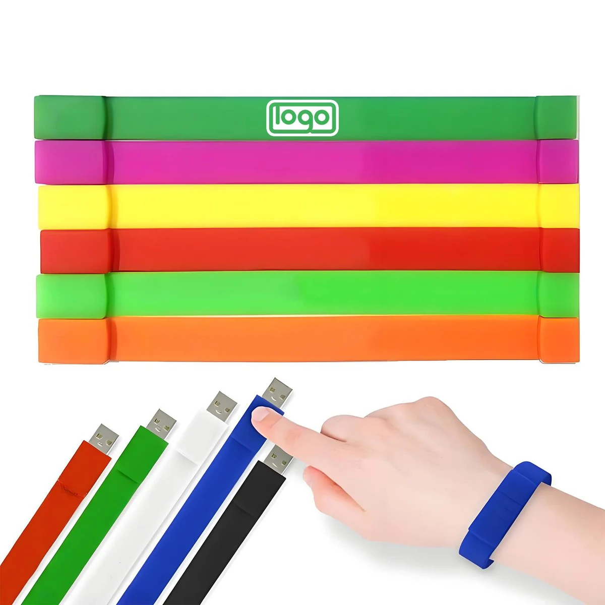 Silicone Wristband USB Flash Drive 1