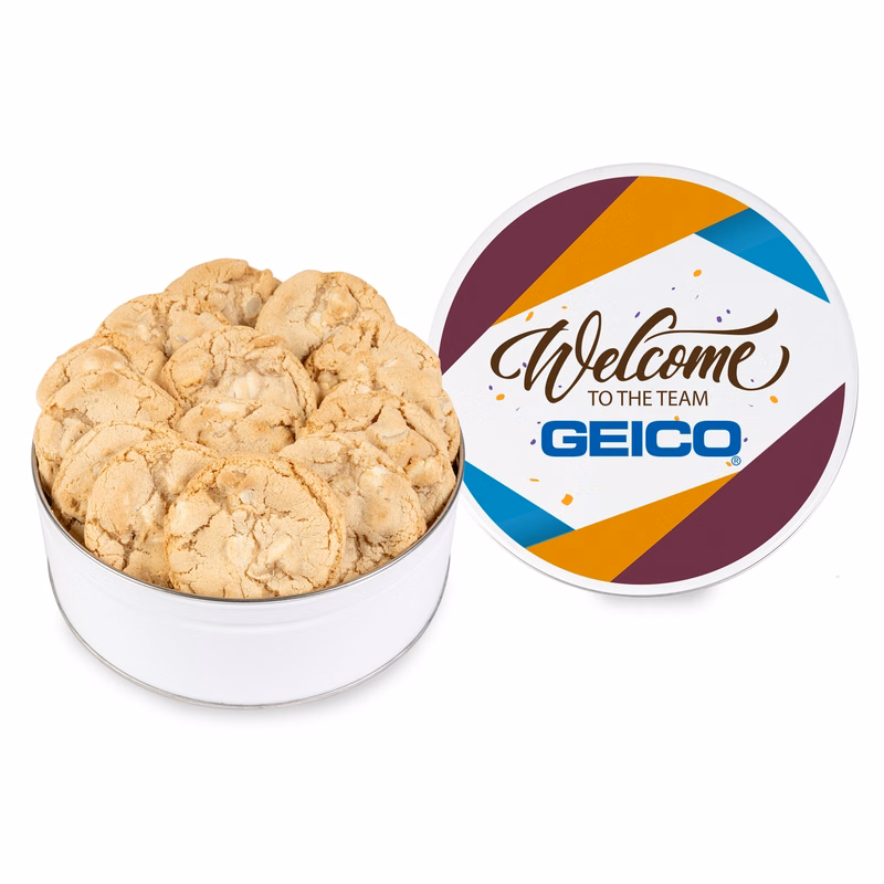 Fresh Beginnings Macadamia Nut Cookie Tin