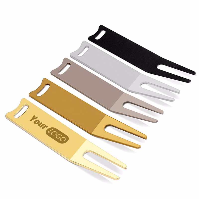 Metal Durable Golf Divot Tool With Customizable Logo Space