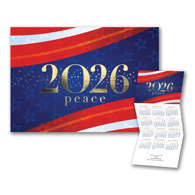 Patriotic Colors Calendar 1