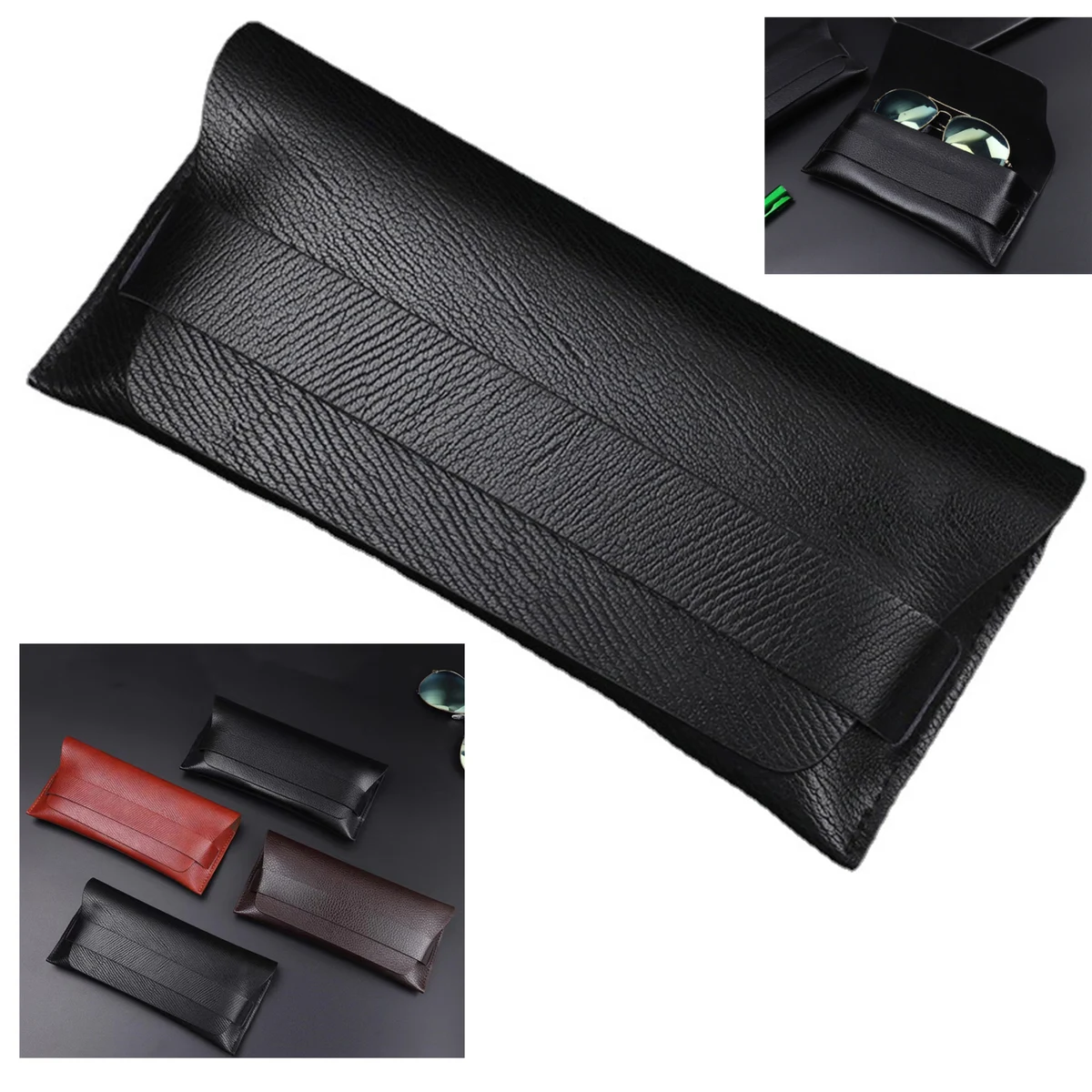 PU Leather Eyeglass Case 1