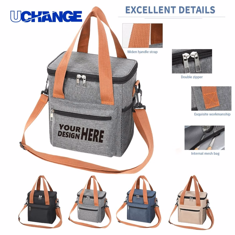Leakproof Crossbody Lunch Cooler Bag