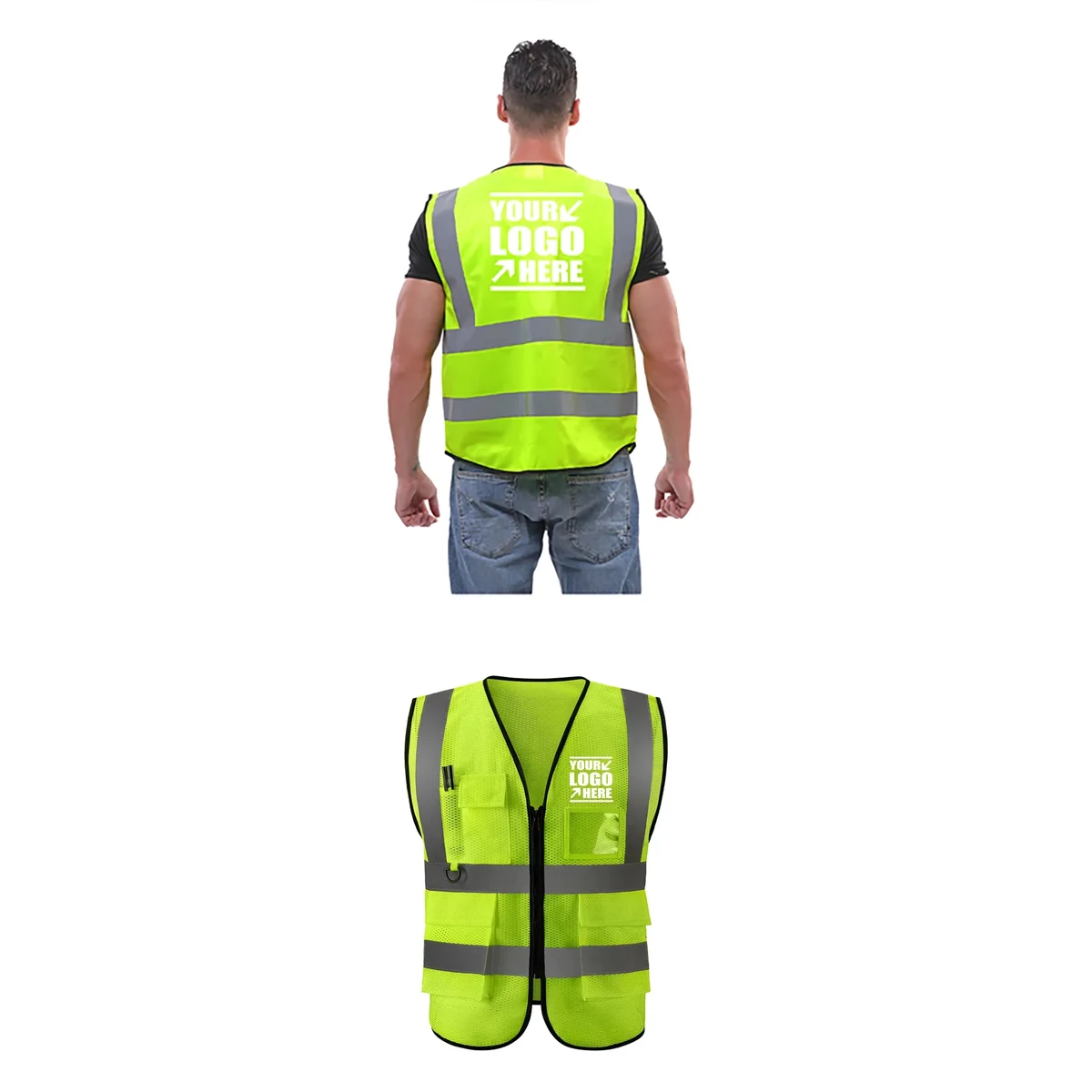 Reflective High Visibility Safety Vest 1