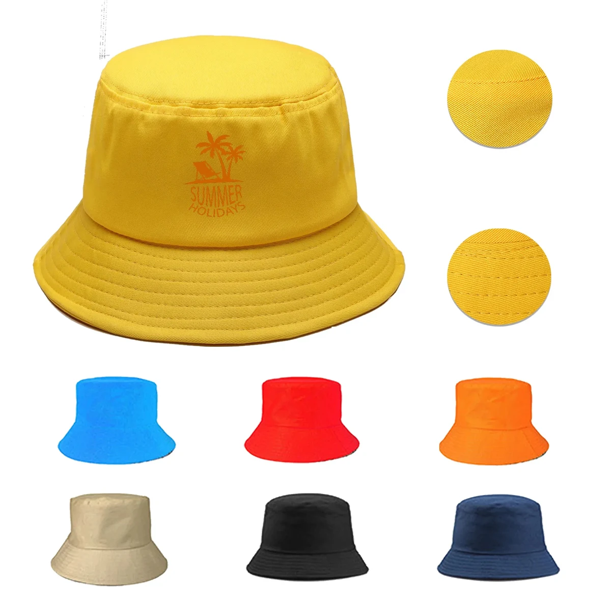 Cotton Twill Fisherman Bucket Hat 1