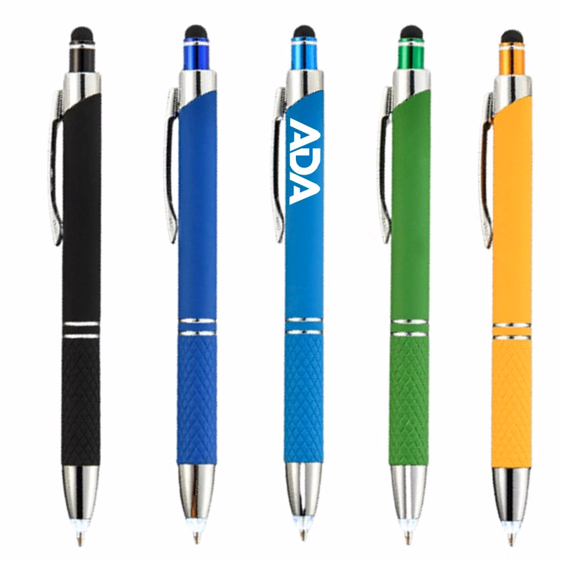 3 in 1 Metal LED Stylus Ballpoint Pen