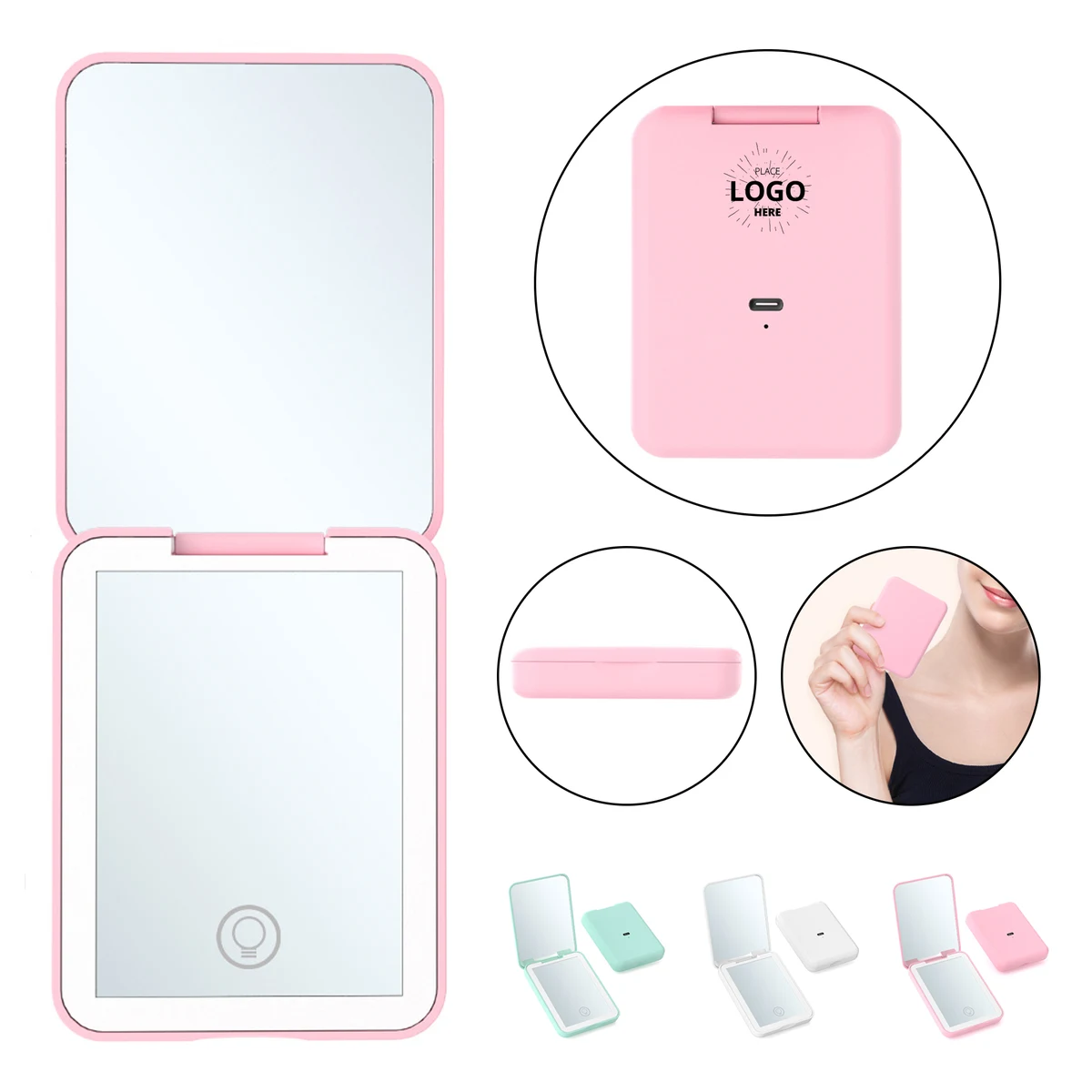 Compact LED Makeup Mirror 1