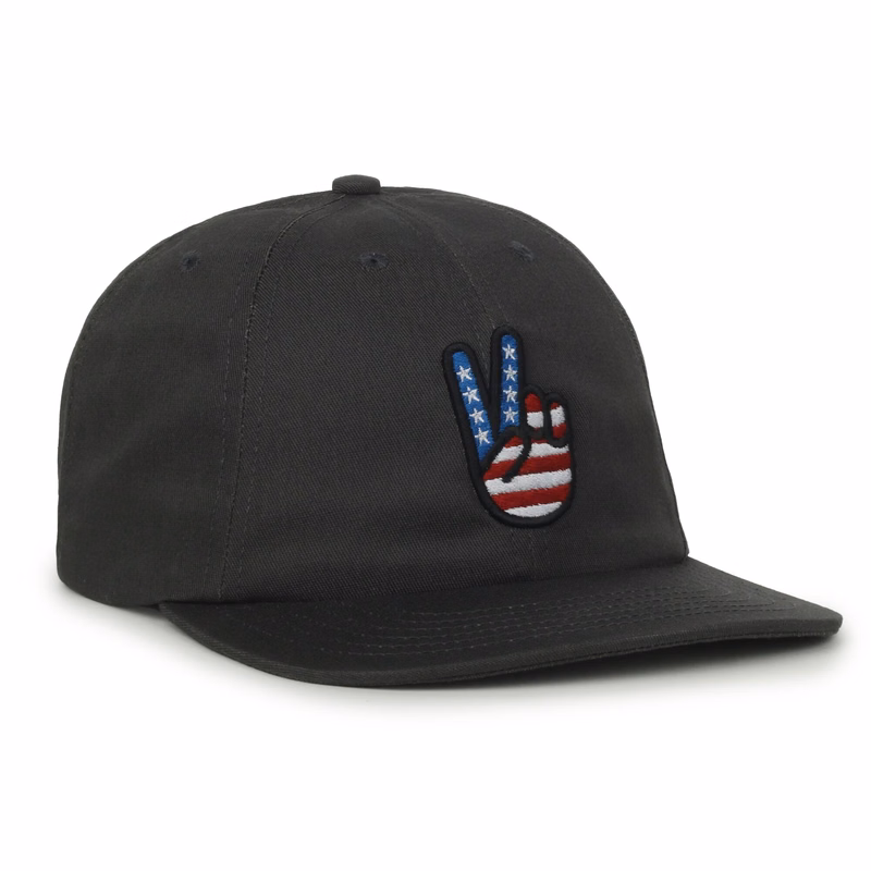 Made in USA Solid Back Dad Cap