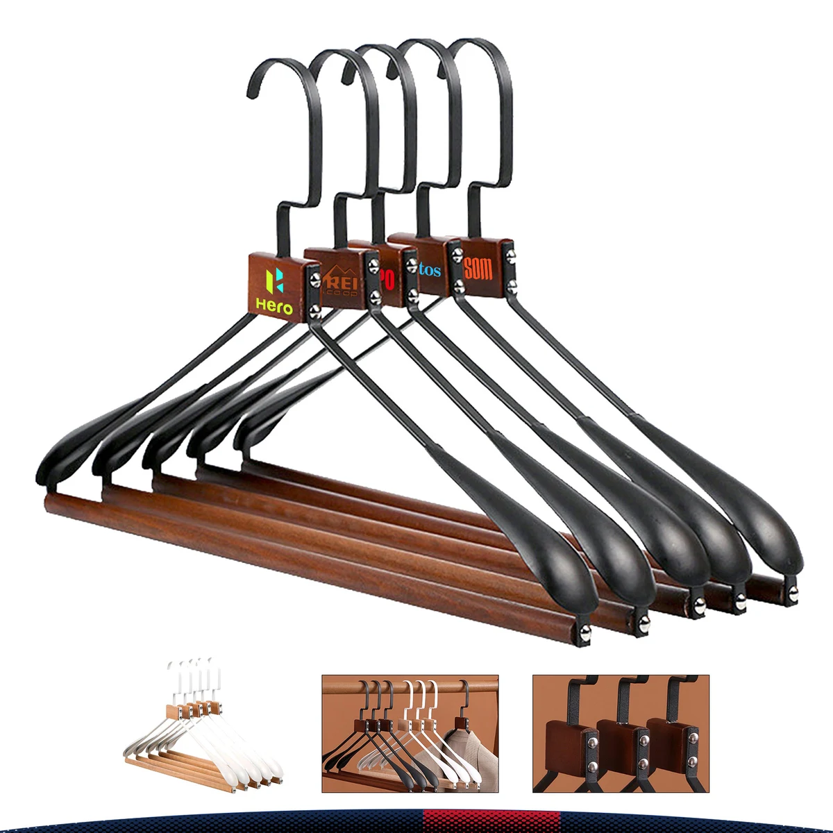 Geio Wooden Hanger 1