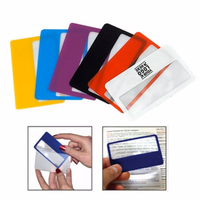 Credit Card Size Magnifier/ Bookmark