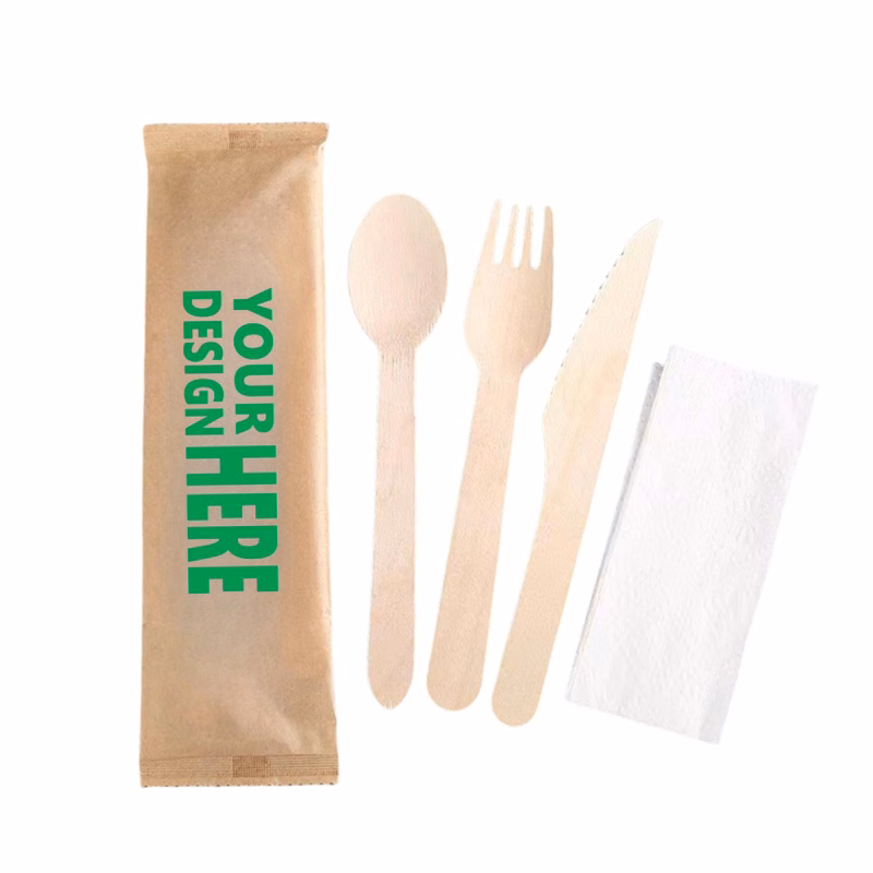 Eco-Friendly Wooden Cutlery Set