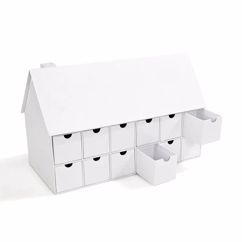 Christmas House Drawer Gift Box