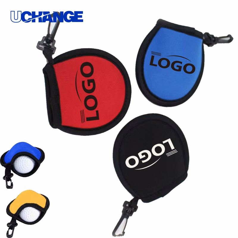 Portable Golf Ball Cleaning Pouch With Clip