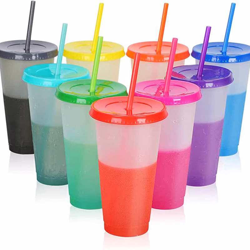 Reusable Cup with Straw