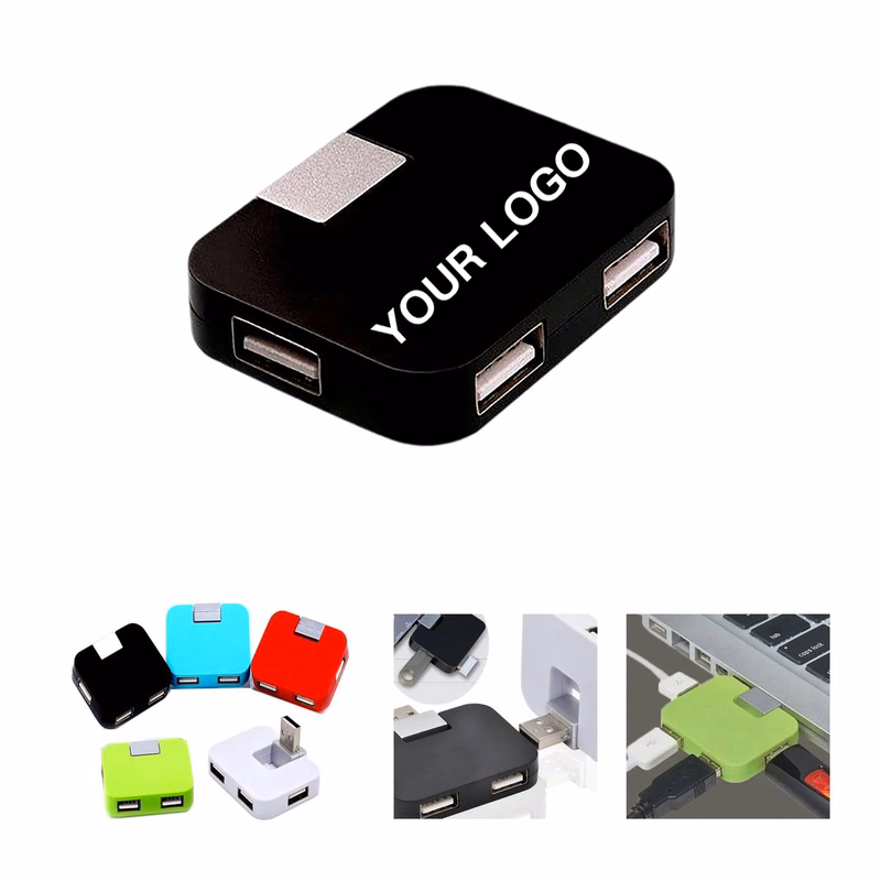 Mini USB 2.0 Hub for Laptops and Devices