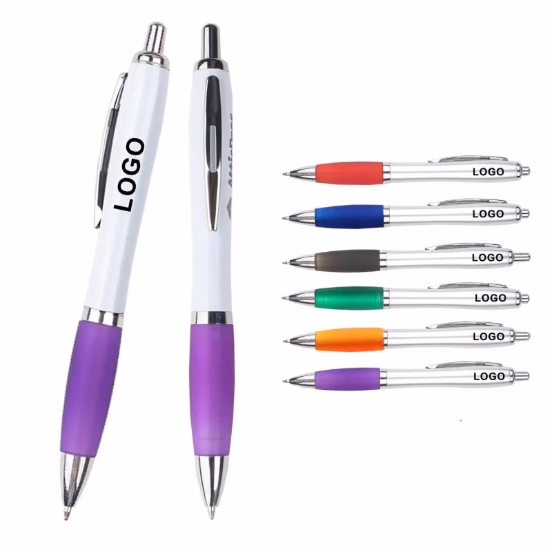 Plastic Gourd Shaped Press Ballpoint Pen