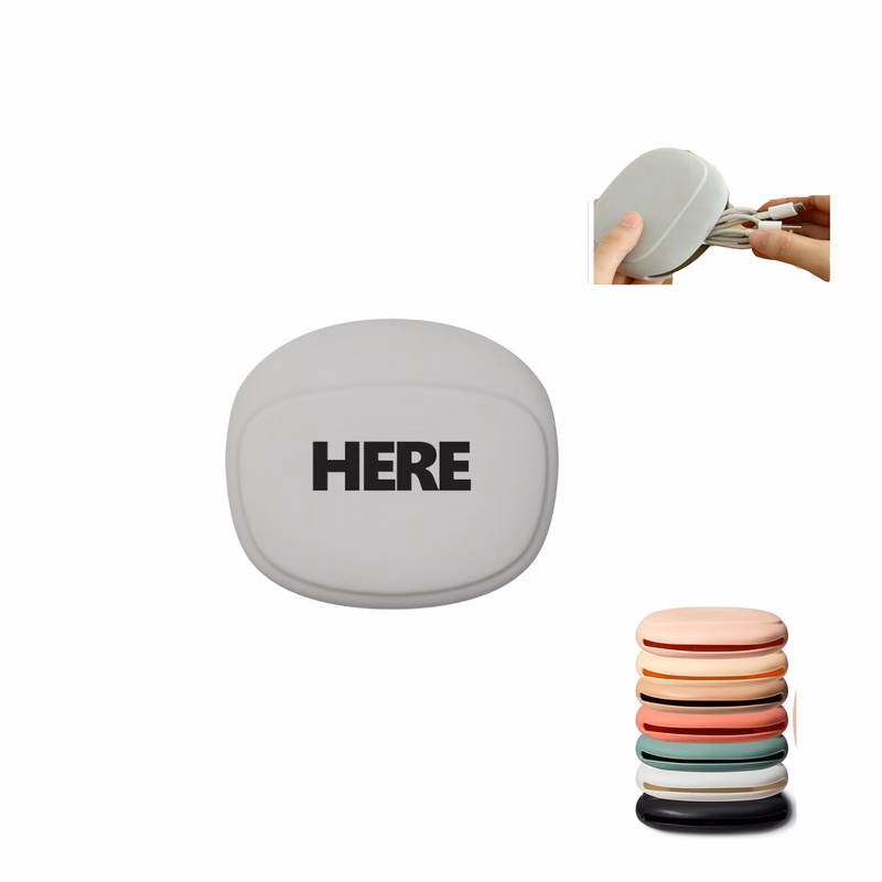 Portable Silicone Headphone Organizer