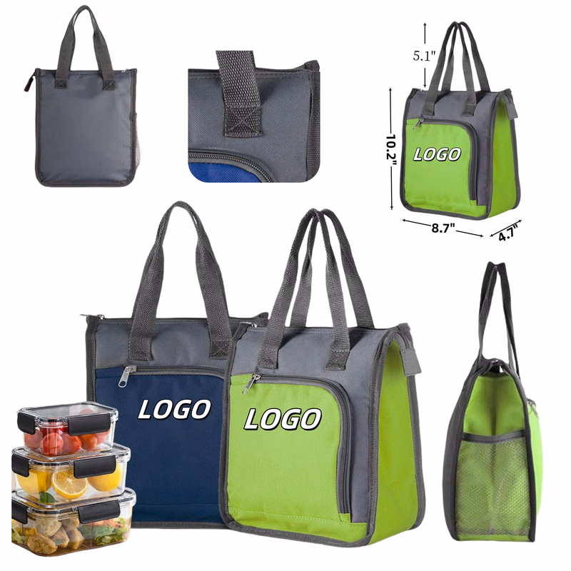 Heat-preserving Hand-held Oxford Cloth Bento Bag