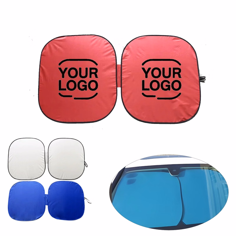 Car Sunshade With 2 circles