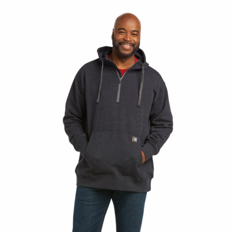 Ariat Rebar Workman 1/4 Zip Hoodie