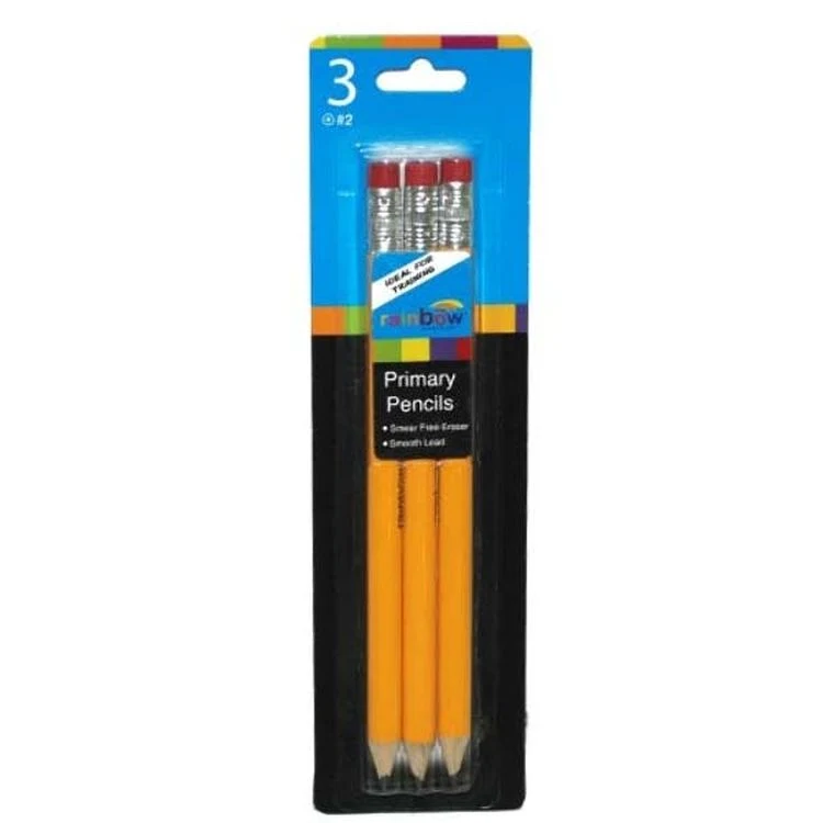 Pre-Sharpened Jumbo #2 Pencils - 3 Pack 1