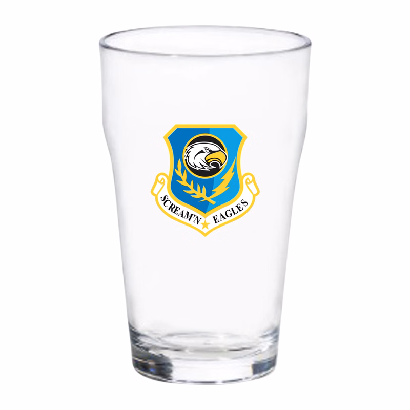 16oz. Acrylic English Pint Glass