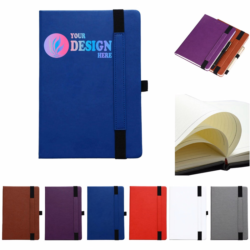 80 Pages Custom PU Notebook